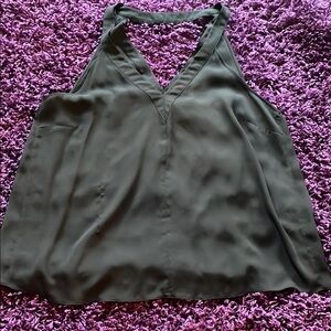 ASOS Black Double V-neck Relaxed Camisole